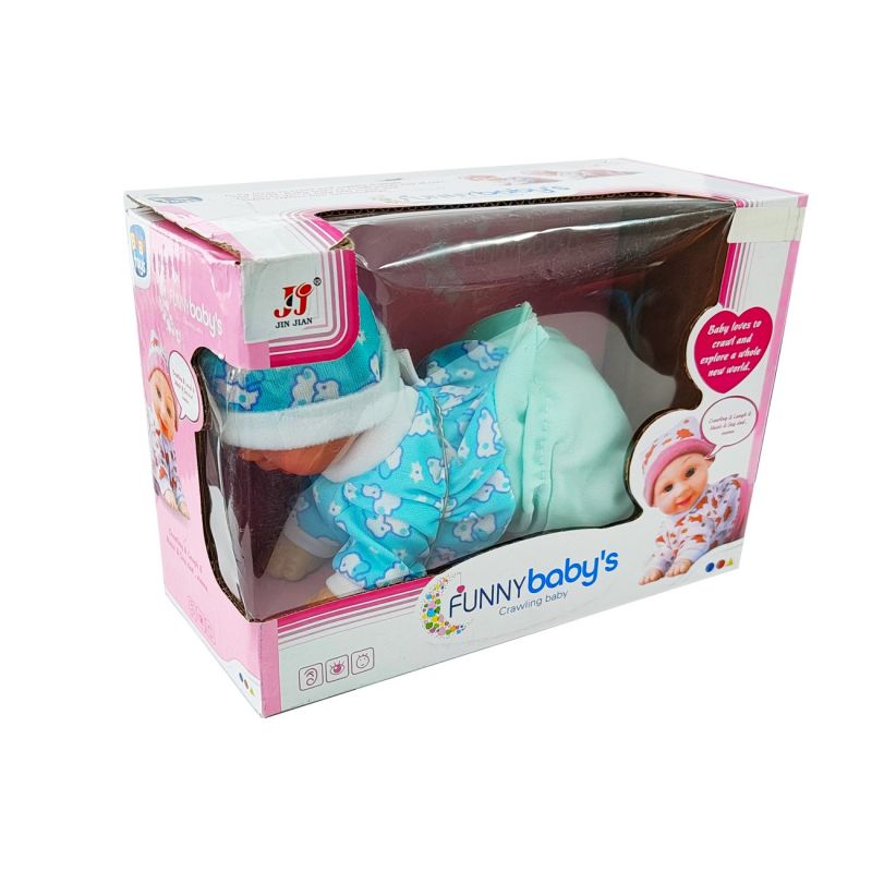 Comprar Muneco Bebe Ninas Mi Baby Infantil Gatea en Electroshopy